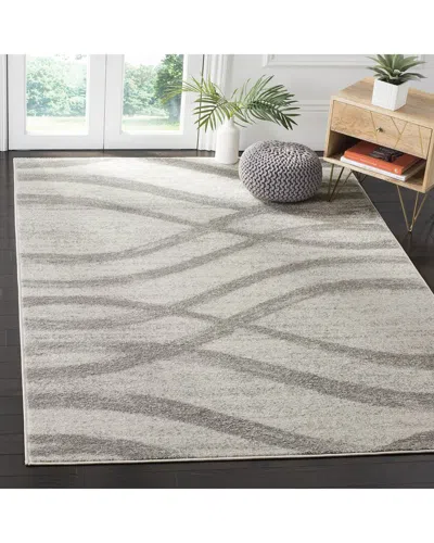 Safavieh Adirondack Stravelle Power Loomed Rug Cream / Grey In Gray