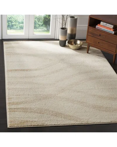 Safavieh Adirondack Strialla Power Loomed Rug Cream / Champ In Neutral