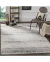 Safavieh Adirondack Trellara Power Loomed Rug Silver / Ivor In Gray