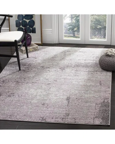 Safavieh Adirondack Vellune Power Loomed Rug Light Grey / P In Gray