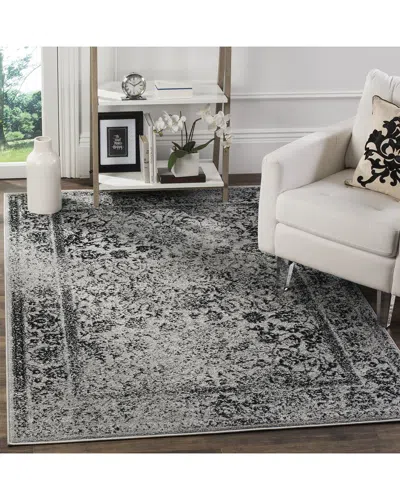 Safavieh Adirondack Wilderun Power Loomed Rug Grey / Black In Gray