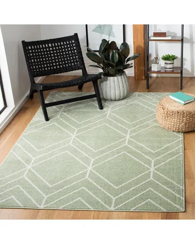 Safavieh Adirondack Zafra Power Loomed Rug Sage / Ivory In Green