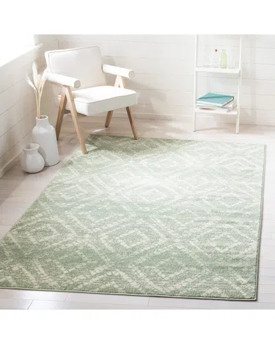 Safavieh Adirondack Zirelle Power Loomed Rug Green / Ivory