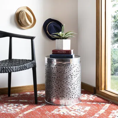 Safavieh Adrien End Table In Metallic