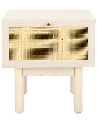 Safavieh Aino 1-drawer Nightstand In Neutral