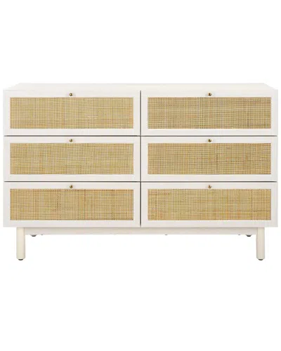 Safavieh Aino 6-drawer Dresser In Neutral