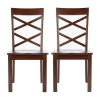 Safavieh Ainslee Dining Collection 2-pc. Dining Chair In Brown