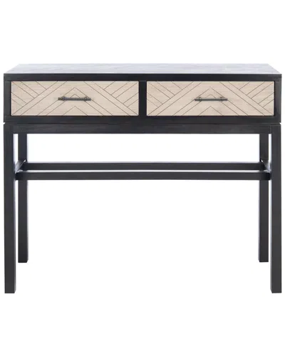 Safavieh Ajana 2-drawer Console In Black