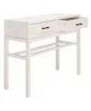Safavieh Ajana 2 Drawer Console In White