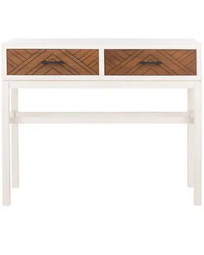 SAFAVIEH SAFAVIEH AJANA 2-DRAWER CONSOLE