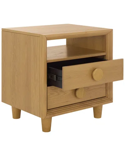 Safavieh Akanksha 2-drawer Nightstand In Brown