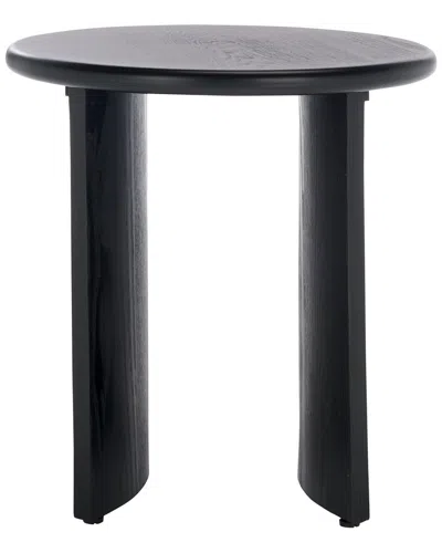 Safavieh Alanka Round End Table In Black