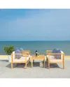 Safavieh Alda 4pc Outdoor Set With Accent Pillows