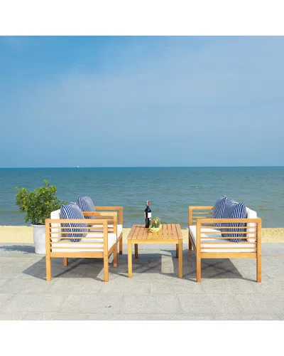 Safavieh Alda 4pc Outdoor Set With Accent Pillows