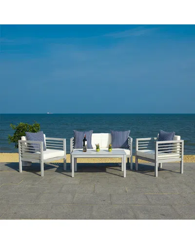 Safavieh Alda 4pc Outdoor Set With Accent Pillows