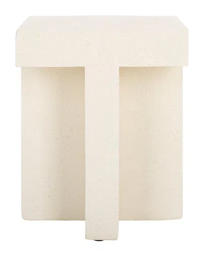 Safavieh Aldrich Square Accent Table In Neutral