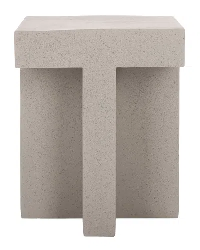 Safavieh Aldrich Square Accent Table In Gray