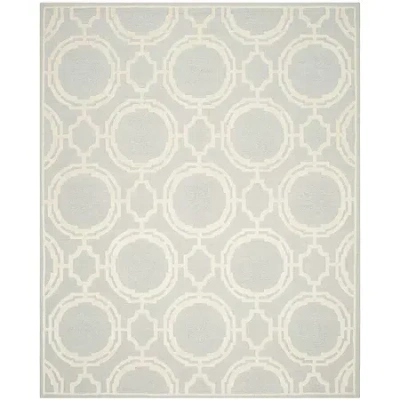 Safavieh Alex Geometric Hand-tufted Wool Rectangular Rug In Gray