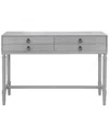 Safavieh Aliyah 4 Drawer Console Table In Grey