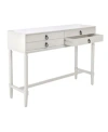 Safavieh Aliyah 4 Drawer Console Table In White