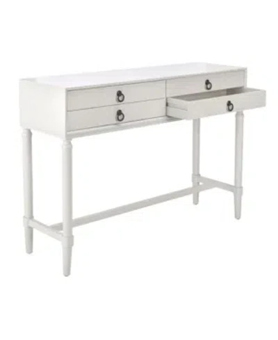 SAFAVIEH ALIYAH 4 DRAWER CONSOLE TABLE