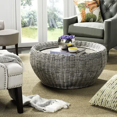 Safavieh Alley Wood Top Coffee Table In Multi