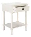 Safavieh Tate 1 Drawer Accent Table In White
