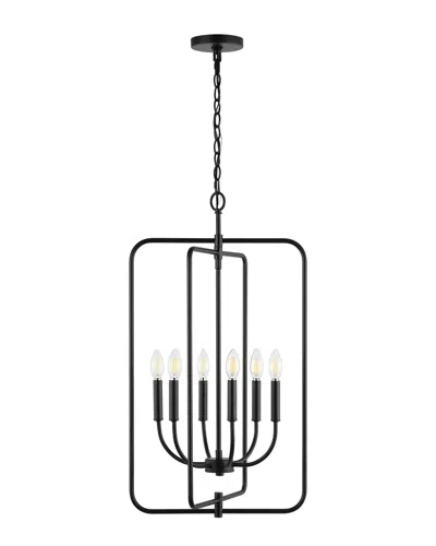Safavieh Alto 6 -light 17in Pendant In Black