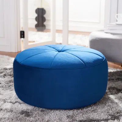 SAFAVIEH AMAIS ROUND OTTOMAN