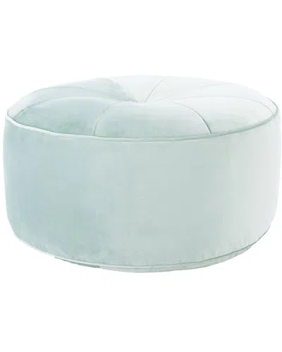 Safavieh Amais Round Ottoman In Mint