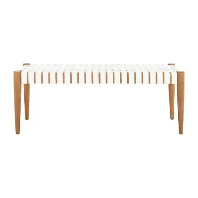 Safavieh Amalia Bench In White