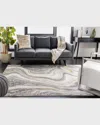 Safavieh Amandala Power-loomed Rug, 10' X 14' In Grey, Gold