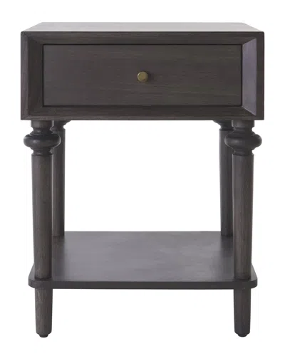 Safavieh Ambrashi End Table In Black