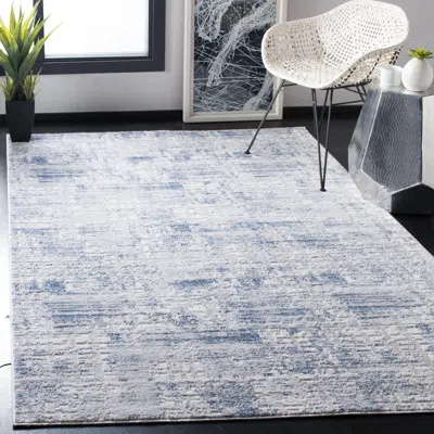 Safavieh Amelia Machine Made Area Rug, Blue / Grey Contemporary Style Easy Care