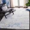Safavieh Amelia Machine Made Area Rug, Grey / Blue Contemporary Style Easy Care In Blue