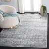 Safavieh Amelia Machine Made Area Rug, Grey / Blue Transitional Style Easy Care In Gray