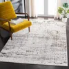 Safavieh Amelia Machine Made Area Rug, Grey / Gold Contemporary Style Easy Care In Gray