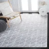 Safavieh Amelia Machine Made Area Rug, Grey / Ivory Contemporary Style Easy Care In Gray
