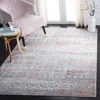 Safavieh Amelia Machine Made Area Rug, Grey / Rust Transitional Style Easy Care In Multi