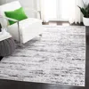 Safavieh Amelia Machine Made Area Rug, Light Grey / Charcoal Contemporary Style Easy Care In White