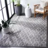 Safavieh Amherst Machine Made Area Rug, Grey / Light Grey Contemporary Style Easy Care In Gray