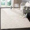 Safavieh Amherst Machine Made Area Rug, Ivory / Light Grey Contemporary Style Easy Care In Neutral