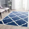 Safavieh Amherst Machine Made Area Rug, Navy / Beige Contemporary Style Easy Care