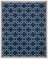 Safavieh Amherst Machine Made Area Rug, Navy / Ivory Contemporary Style Easy Care