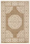 Safavieh Amherst Machine Made Area Rug, Wheat Traditional Style Easy Care In Brown