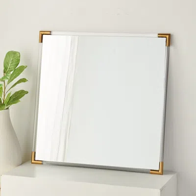 Safavieh Amina Square Acrylic Mirror In White