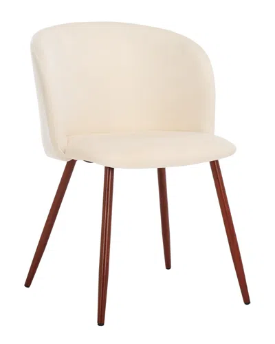 Safavieh Aminah Upholstered Dining Chair In White