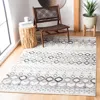 Safavieh Amsterdam Machine Made Area Rug, Ivory / Grey Bohemian Style Easy Care In Gray