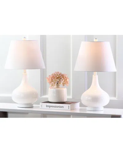 Safavieh Amy 24in Gourd Glass Lamp