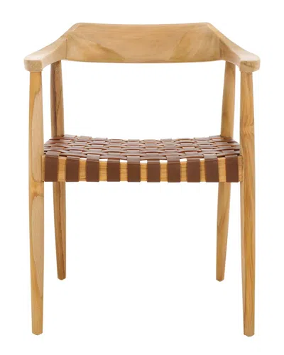 Safavieh Amycus Accent Chair In Brown